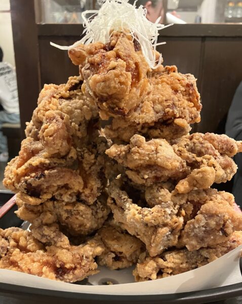 まさかの唐揚げ